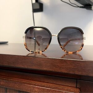 Jessica Simpson tortoise sunglasses